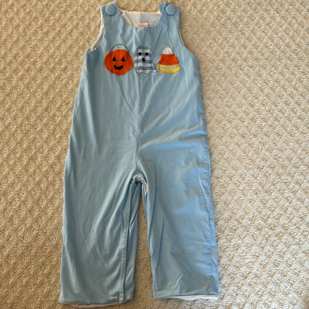 Pima cotton Halloween longall. 3T. EUC.